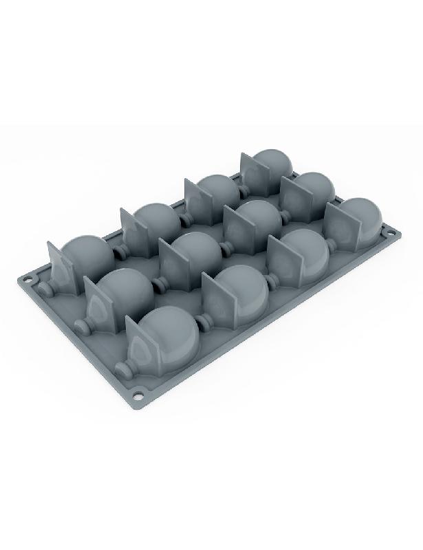 Ballon - Moule en silicone Gourmand Horeca Pavoni Italia - 12 empreintes_2