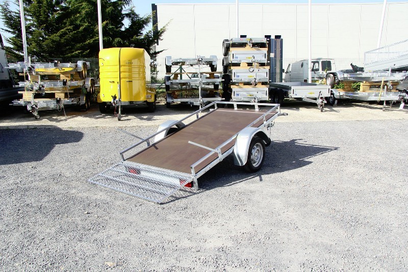 Remorque multi-usage américaine pour quad et transport d'engins - ERDE EXPERT PLC 251 - fabrication française_2