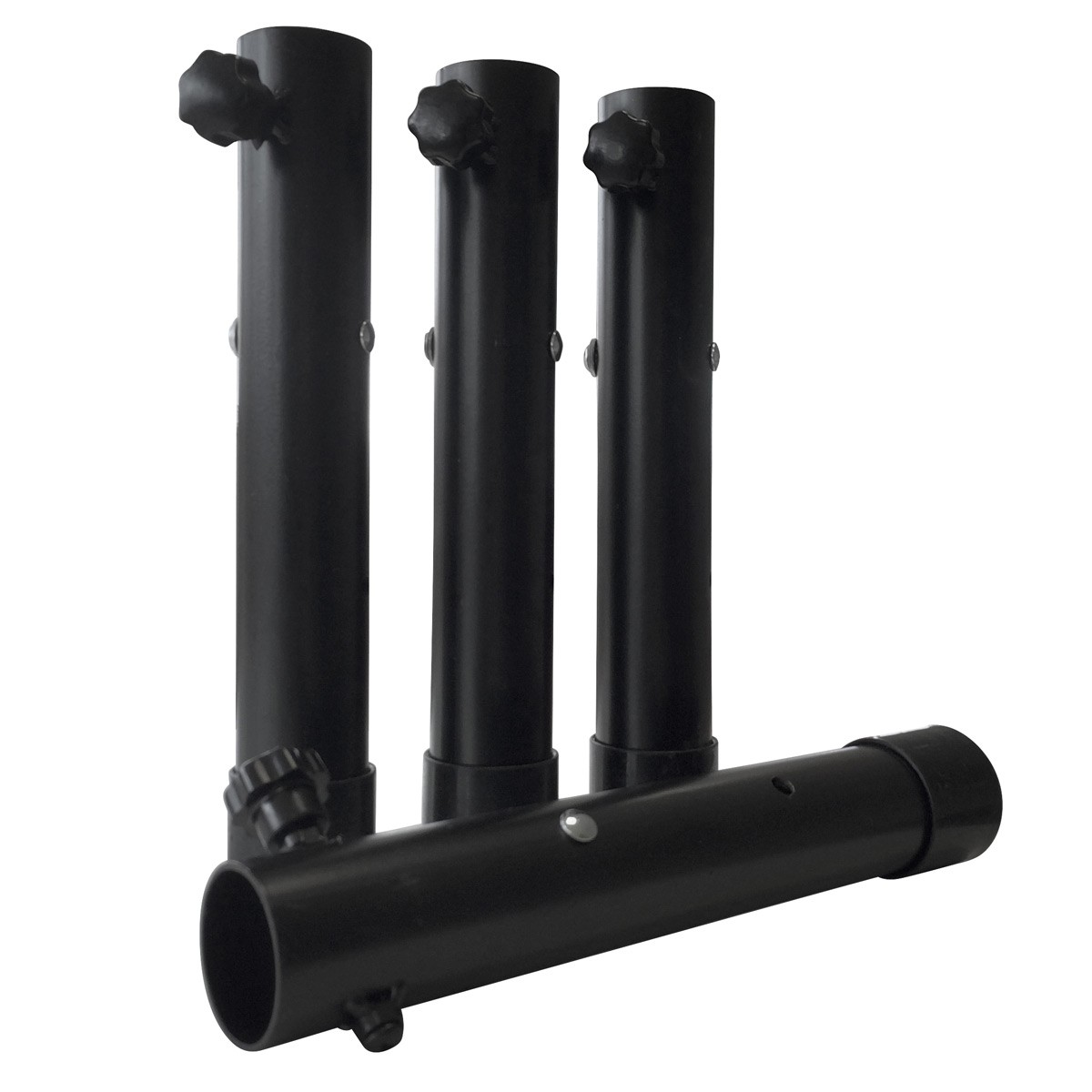 Réhausseurs en acier noir pour tables buffet