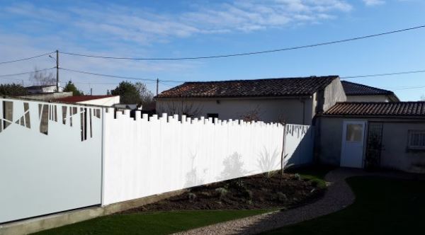 Clôture en PVC brise-vue haut de gamme - ULYSSE - Gamme Prestige - Disponible en plusieurs hauteurs et coloris_2