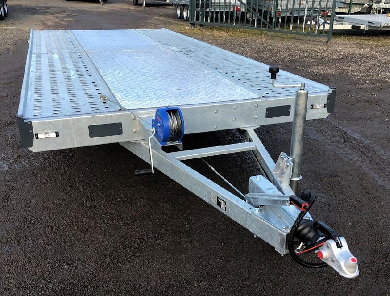 Remorque porte voiture-plateau - 5,00 X 2,10 M - 2700 KG - TA-NO UNO STD 27.50_2