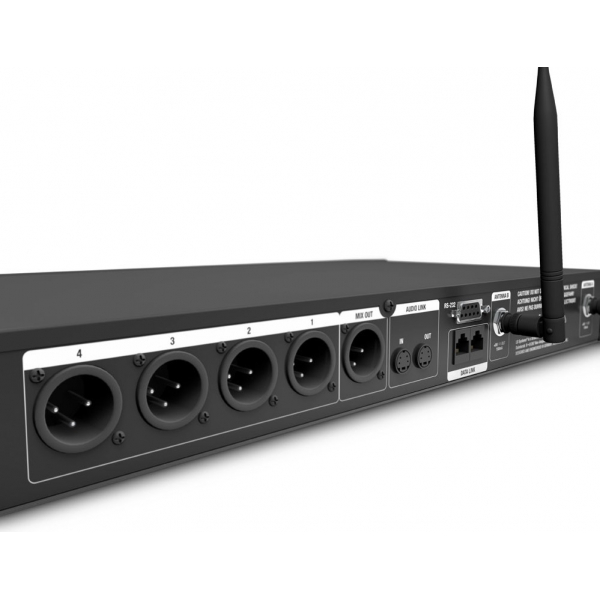 Système de conférence sans fil 4 canaux LD Systems U505 CS 4 - Technologie avancée et qualité sonore exceptionnelle_2