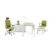 Bureaux de direction en mélamine - PUZZLE - Bürotime, design fonctionnel et contemporain_2