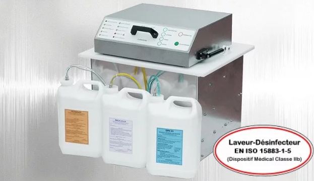 Laveur-désinfecteur automatique à ultrasons - Gamasonic SNC Digital 17-ED - Modèle encastrable vrac, 9L, cycles automatiques et manuels_2