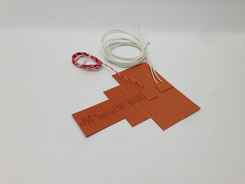 Resistances chauffantes plates sous silicone_2