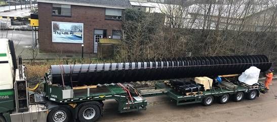 Vis d'Archimède pour station de traitement des eaux usées - AFNOR certification_2