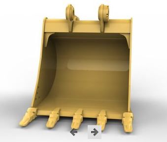 455-0748 godet d'excavation à usage normal avec lame de nivellement - caterpillar finance france - 996 mm (39 in) - poids 631 kg_2