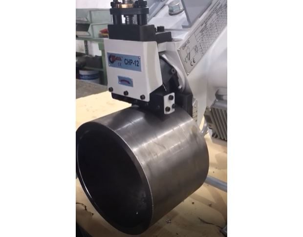 Chanfreineuse industrielle - CHP 12 - Automotrice, silencieuse, pour plaques et tubes de différents diamètres_2