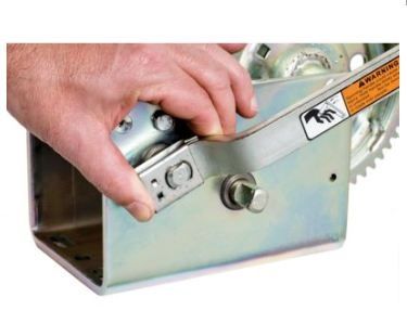 DL Treuil de traction - Rema Holland B.V - câble 5 à 10 mm - finition galvanisée TUFFPLATE - cliquet réversible et 2 vitesses_2