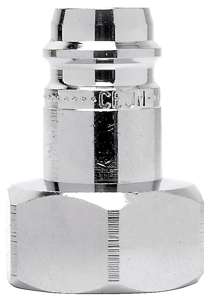 Séries 417 - Coupleur en laiton chromé CEJN - Passage intégral et basse pression_2