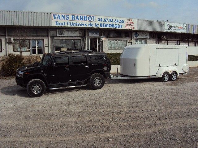 Jumbo - Remorque fourgon Wilsud 4m50 - 2000 à 3500 kg - Dimensions personnalisables_2