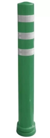 Potelet à mémoire de forme - Diamètre 80 mm - Hauteur 810 cm - Série TPA810 - Polyuréthane avec 3 bandes réfléchissantes_2