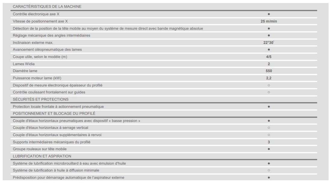 Precision c2 - tronçonneuse à double tête - emmegi - diamètre lame 550mm_2