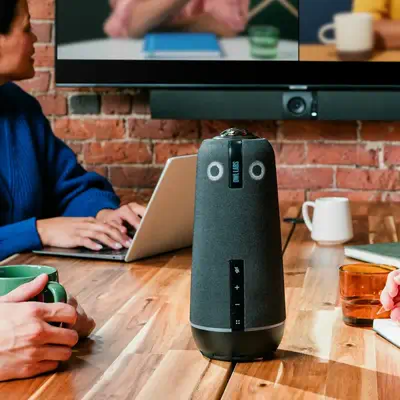 Meeting Owl 4+  Caméra de visioconférence intelligente 4K, microphone et haut-parleur à  360°, avec_2
