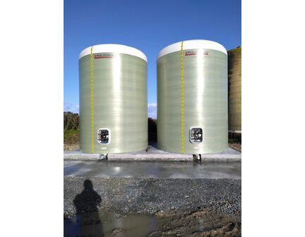 Cuve à engrais liquide cuve verticale en enroulement filamentaire - La compacte 30m3_2