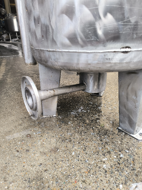 Cuve en acier inoxydable 316 de 170 litres avec agitation - référence : c13622_2