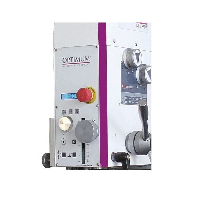 Fraiseuse Optimum MH 35V - Perceuse-fraiseuse universelle de précision avec variateur Siemens Sinamics V20_2