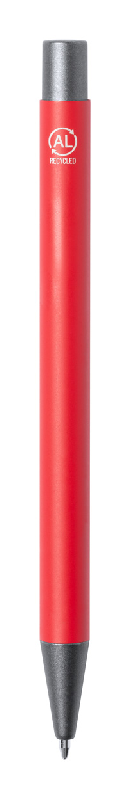 Stylo bille en aluminium recyclé - finitions bronze - encre bleue_2