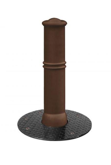 Borne de sécurité rétractable - Ensemble monobloc en fonte acier - Résistance aux chocs jusqu'à 6000 joules_2