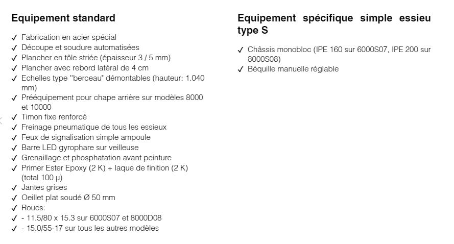 Remorque plateau agricole wago - joskin-bourges - longueur du plateau 6 à 10 m - charge utile 7 à 12 t_2