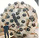 Tunnelier à attaque globale - Confinement par pression de terre ou boue - CMS BESSAC_2