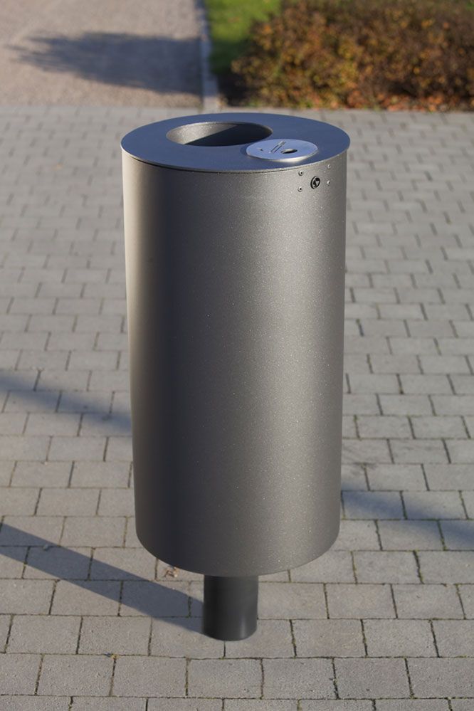 530.001 - 530.020 - Poubelle publique - ABES - 50 L - technologie 3p - acier galvanisé_2