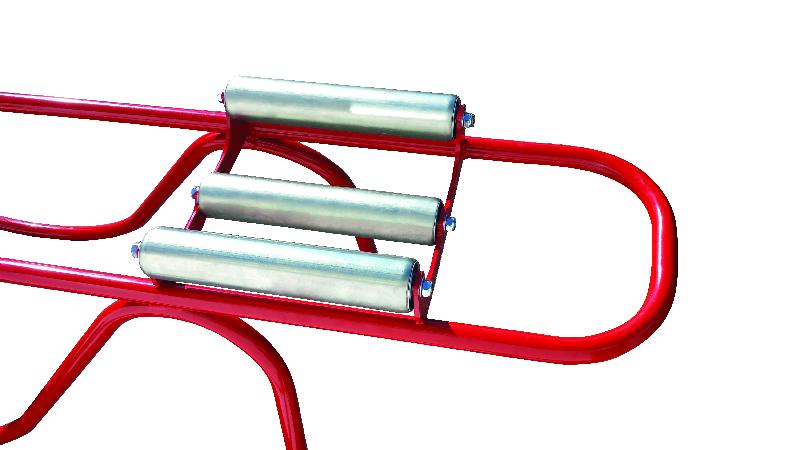 Diable dérouleur à finition peinture époxy pour revêtements de sols