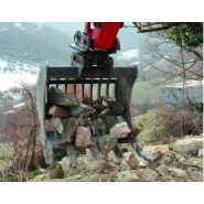 Godet squelette 600 mm - A/R MBI CR15 Twin Lock - Uniter45 - pour minipelle 1,2-1,8T_2