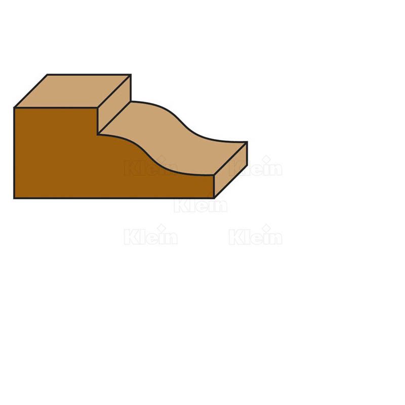 We178.862.R - Fraise à plaquette HW pour plates bandes Z=2 - Sistemi S.R.L. - Diamètre : 86_2