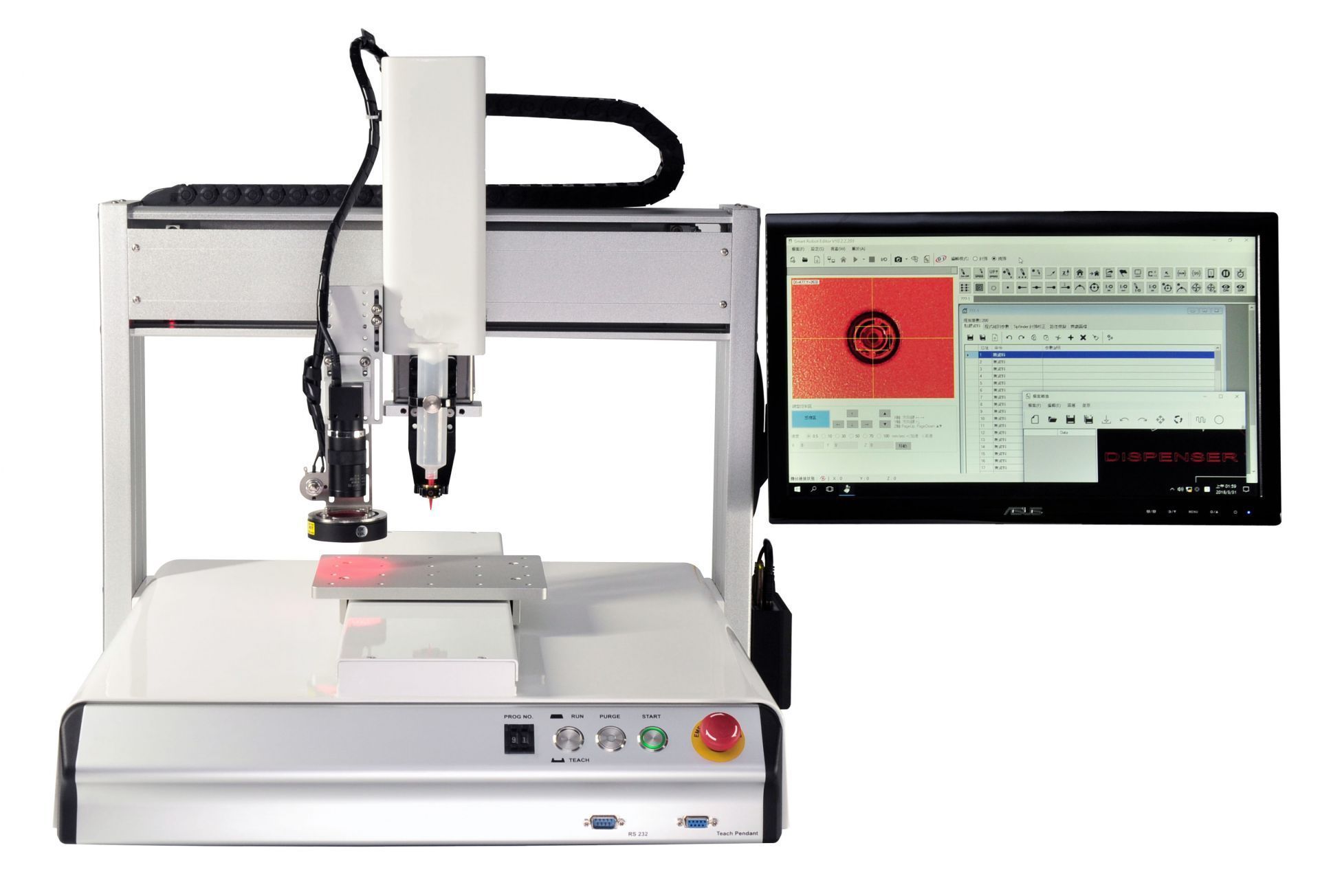Robot de dosage 3 axes - Table numérisée AD733 pour applications précises_2