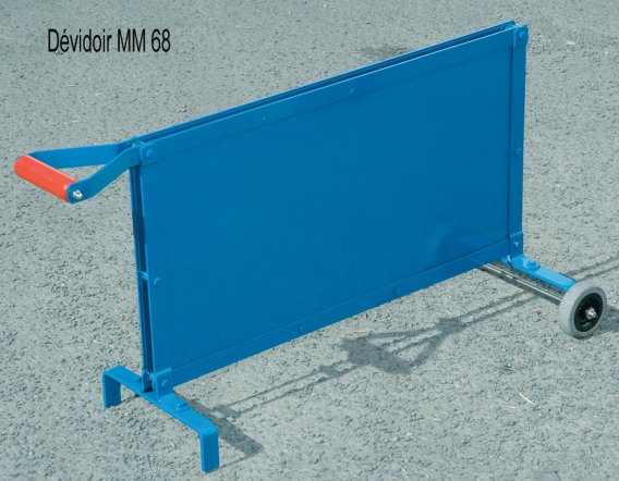 Dévidoir pour feuillard métallique - rouleaux trancanés ou plats - modèles STQ2, MM 68, MG 96_2