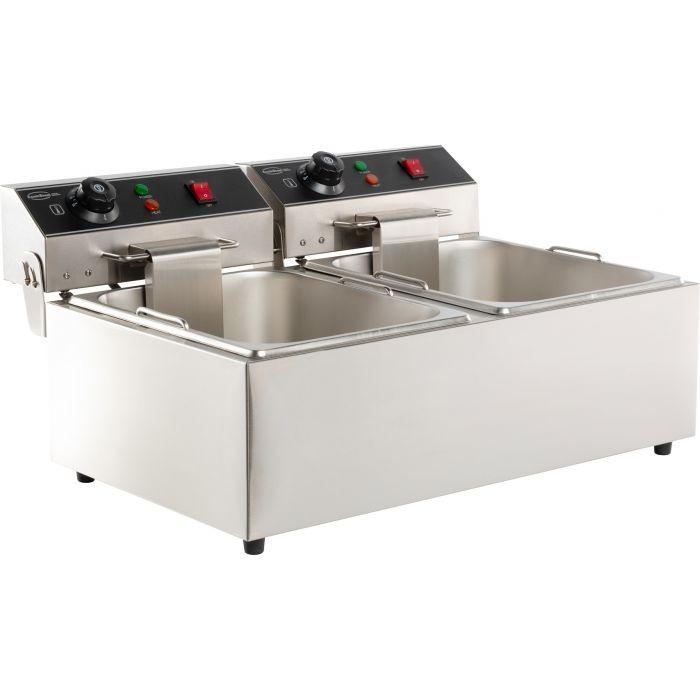 Friteuse posable électrique 2x6 l 7455.1008 COMBISTEEL_2