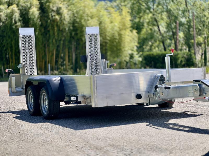 DEFINITIVE CLM Remorque porte engin aluminium 3T5 FLY35_2