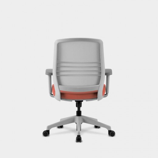 Fauteuil XT23 Résille Corps Gris avec Accoudoirs Ajustables - Référence 6410 FR125_2