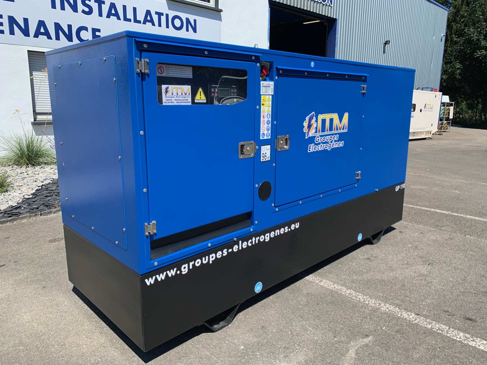 Groupe électrogène d'occasion - BAUDOUIN - 110 KVA_2