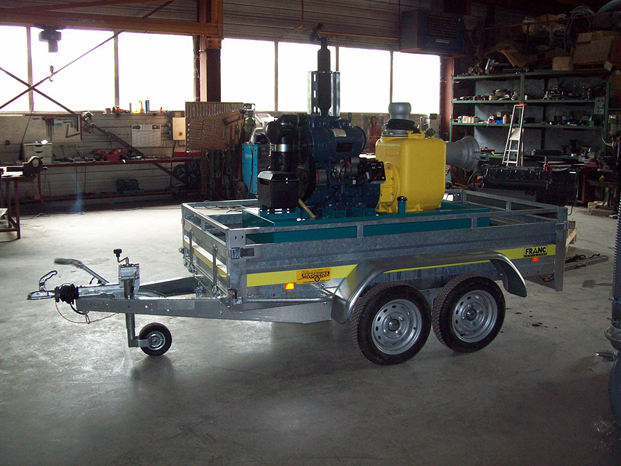 Groupe motopompe sur mesure - gamme GMP TP travaux publics : eaux claires et chargées jusqu'à 1000 m3/h - Devalle Eau et Force_2