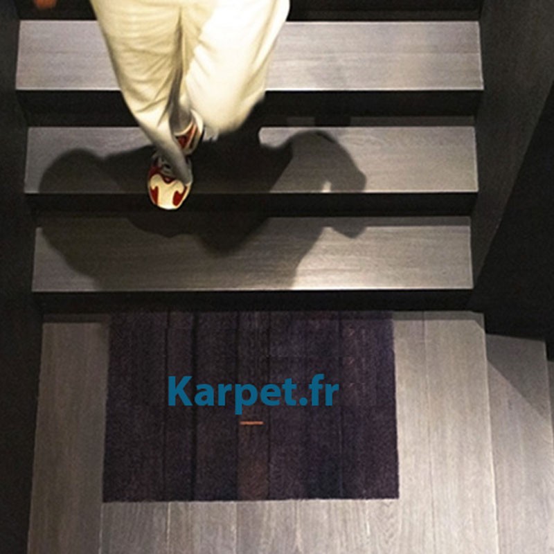 Tapis d'entrée personnalisé Karpet - 50x150 cm - rebords 2,5 cm - absorbant, anti-dérapant, lavable - PE02_2