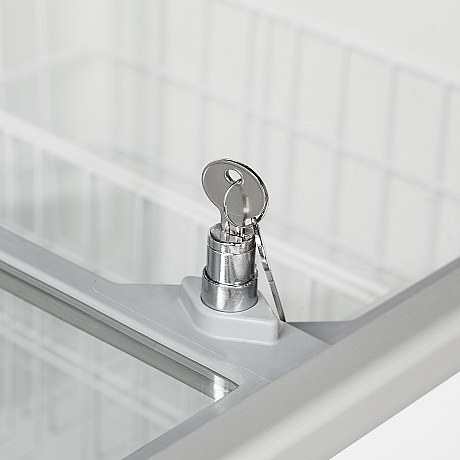 Congélateur coffre avec couvercles coulissants vitrés plats - 430 L | Tefcold - IC501SC_2