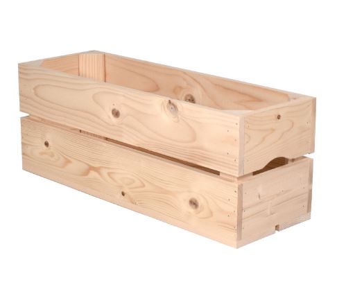 H2 - Caisses en bois Simply A Box - L18 x H20 x P54 cm - Fabriqué en France - Modulable et Personnalisable_2