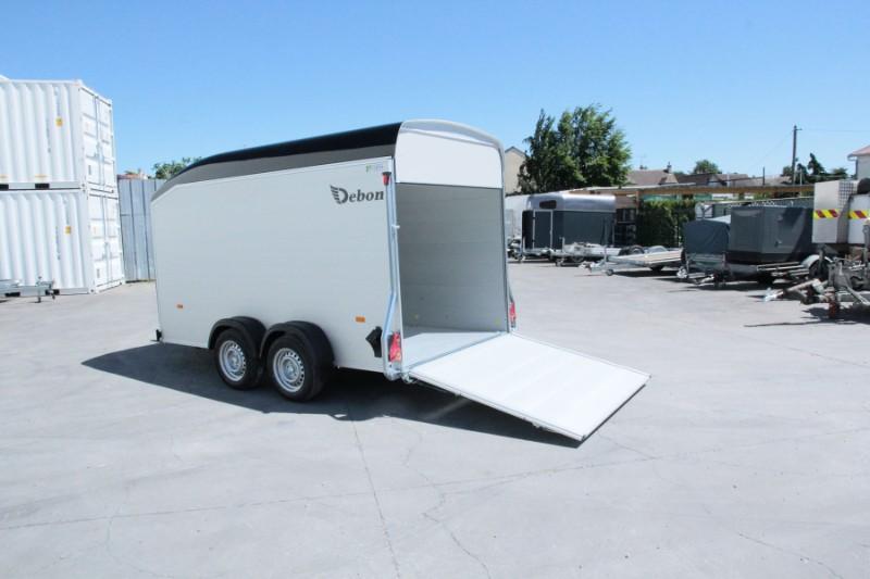 Remorque fourgon - Debon Roadster 700 - aluminium avec roues extérieures et plancher aluminium_2