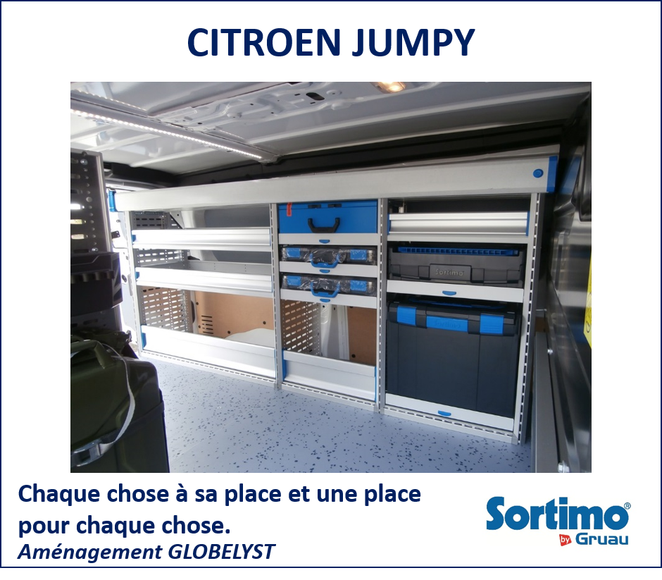 Étagères et rayonnages pour Citroën Jumpy