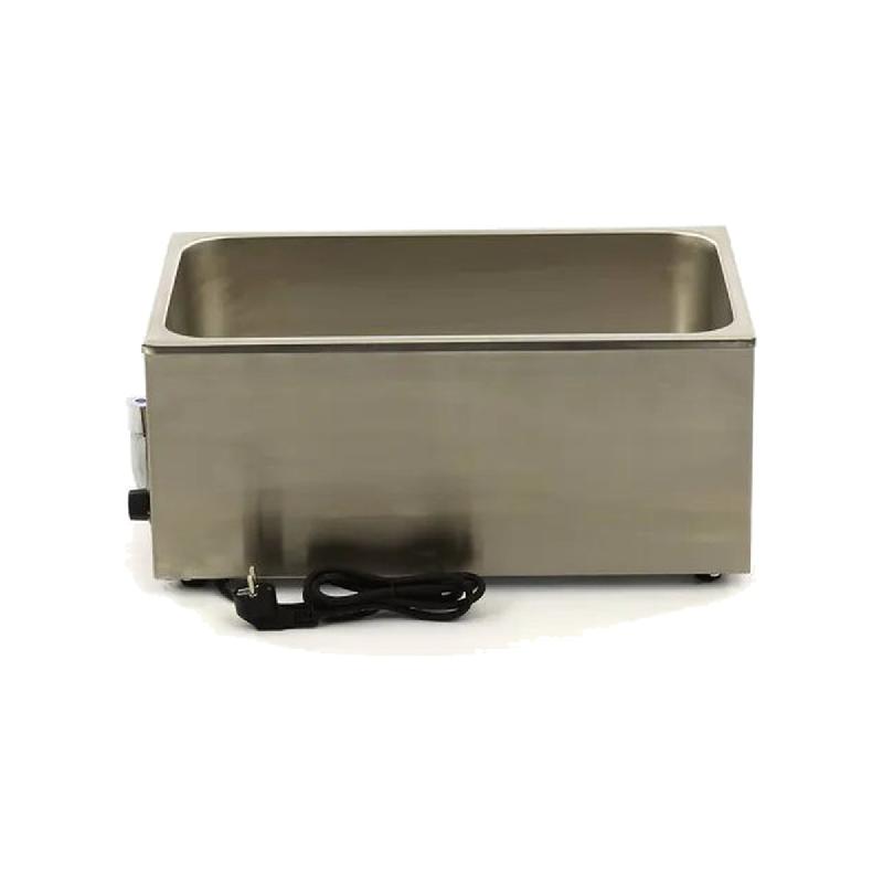 Bain-marie électrique professionnel - 1 x GN 1/1 - avec robinet de vidange | Maxima_2