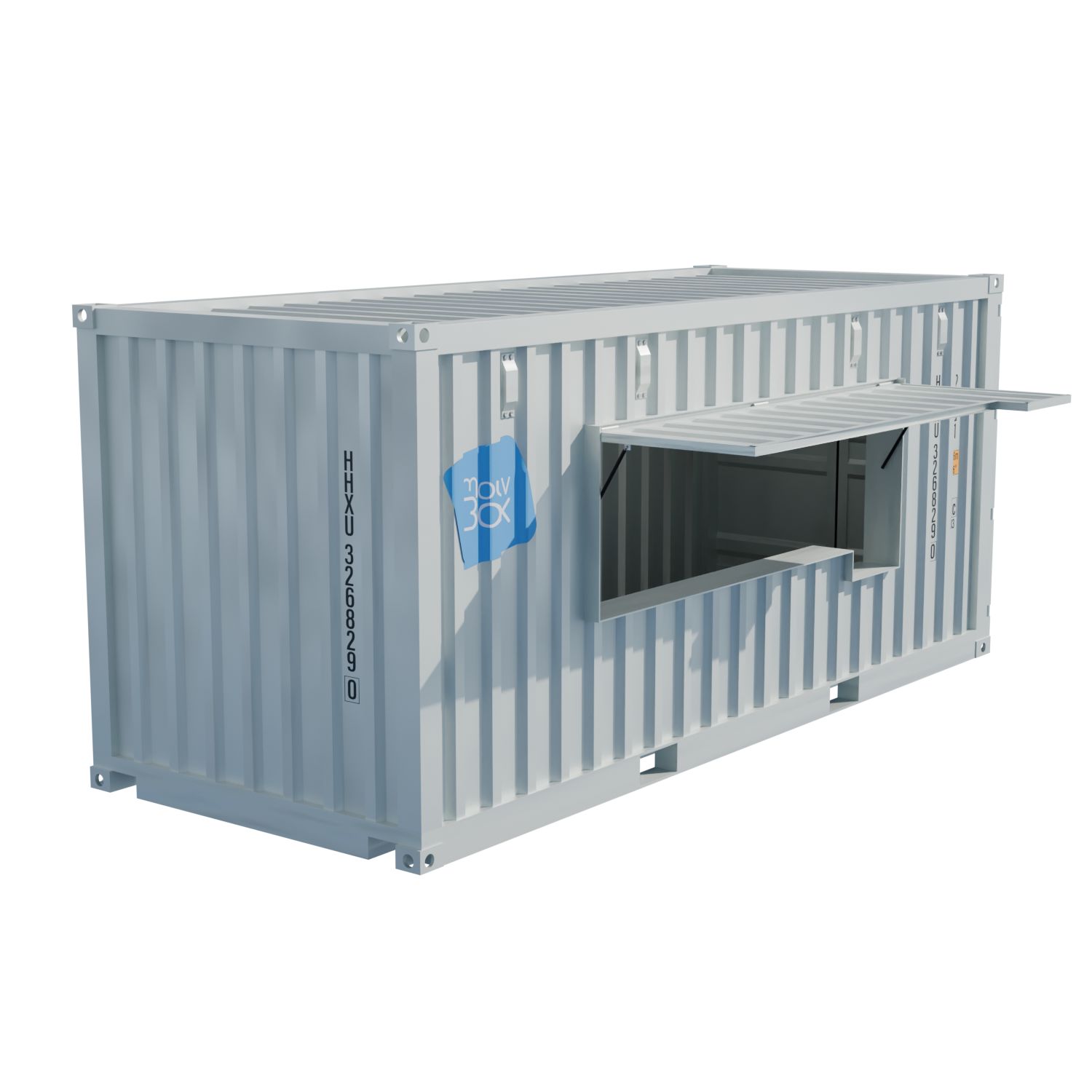 Container restaurant snack-box 20 pieds_0