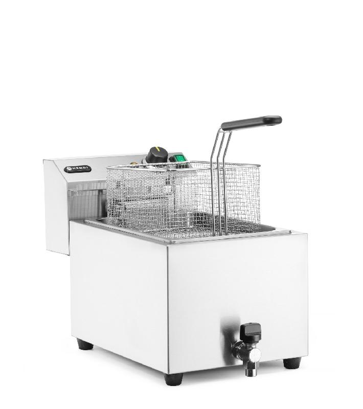 Friteuse Profi Line avec robinet de vidange 10L 400V HENDI_2