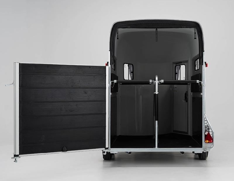 Remorque pour transport d'animaux - 2 places + porte calèche - Cheval Liberté Gold Marathon_2