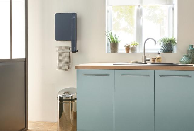 Sèche-serviettes soufflant Telia avec 2 barres anthracite 1800W - Atlantic - 720110_2