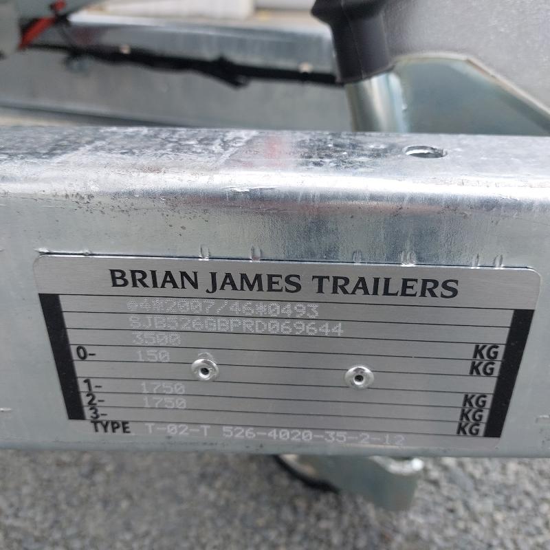 Brian James Tipper 2024 - benne basculante haute performance 4,00 m × 2,00 m - 3500 kg PTAC_2