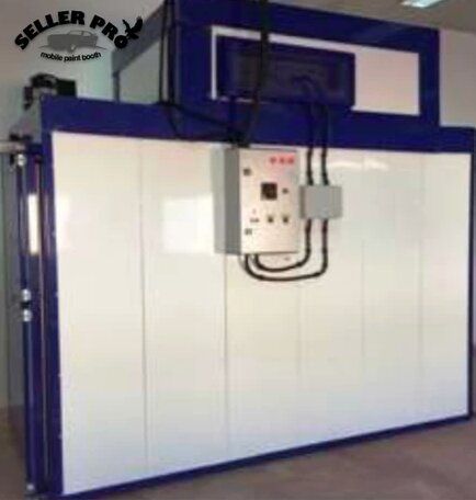 Four époxy gaz 5m - Sellerpro - Dimensions 5000x2500x2000mm - Température max 220°C - Isolation laine de roche_0