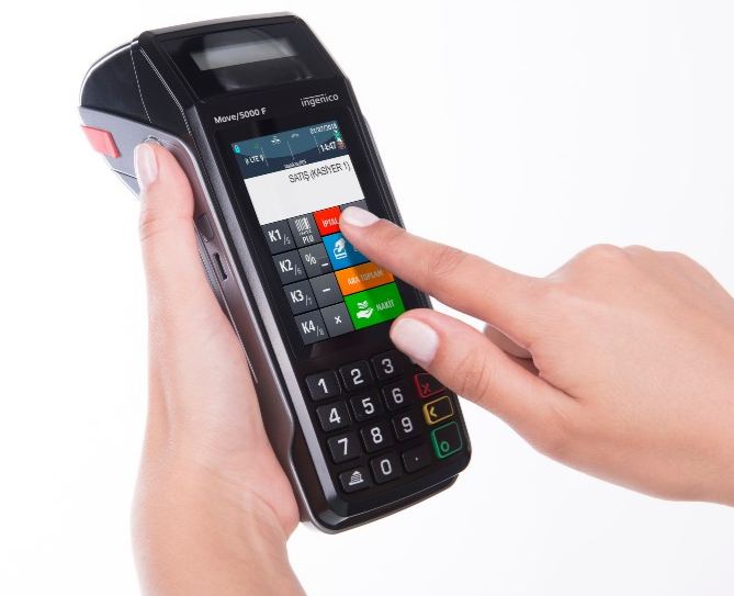 Terminal de paiement électronique Move 5000 PEM CAM2 Santé - WIFI - cartes bancaires et vitales - écran tactile 3.5