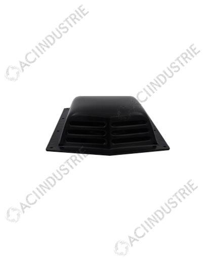 Aci822 - Aérateur statique Flo-Matic - Acier peint noir, ultra silencieux, dimensions 275x169x56 mm_2